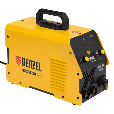 Аппарат инвертор. полуавтомат. сварки Denzel Mini MIG-140FG 94322, 140 А, ПВ 60% купить в Надыме