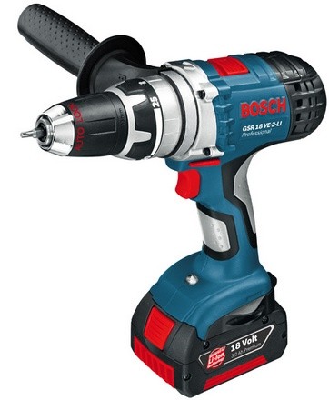 Дрель-шуруповерт аккумуляторная BOSCH GSR 18 VE-2-Li (0.601.865.302) купить в Надыме