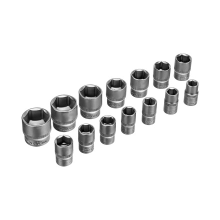 Набор инструментов Сибртех 14170, 1/2&quot;, 3/8&quot;, 1/4&quot;, пластиковый кейс 215 предм. купить в Надыме