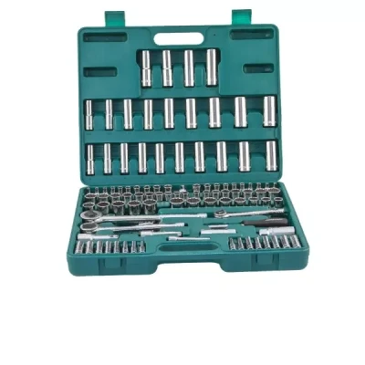 Набор головок торцевых универсальный 1/2" 1/4" 3/8"DR 5/32-15/16" 4-22мм ключи угловые 5/64"-1/4" 107предмета S05Н48107S Jonnesway 48055