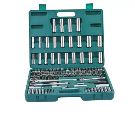 Набор головок торцевых  универсальный 1/2" 1/4" 3/8"DR  5/32-15/16"  4-22мм  ключи угловые 5/64"-1/4"  107предмета  S05Н48107S Jonnesway 48055 купить в Надыме