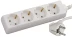 Удлинитель СВЕТОЗАР электрический с заземлением, евро, 4 гнезда, 2м SV-55043-2 купить в Надыме