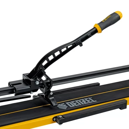 Плиткорез рельсовый Denzel 800х16мм, каретка на подш., стальная станина, усил. рукоятка-пенал 877016 купить в Надыме