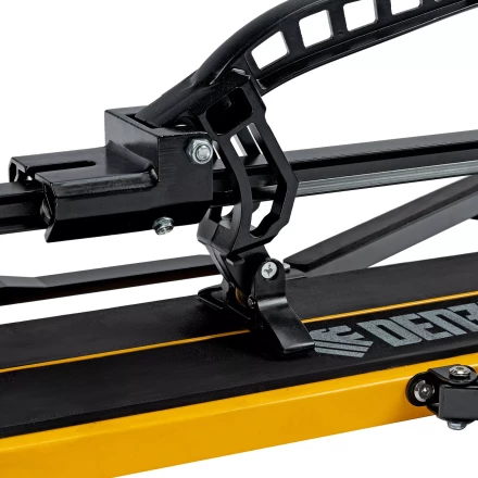 Плиткорез рельсовый Denzel 800х16мм, каретка на подш., стальная станина, усил. рукоятка-пенал 877016 купить в Надыме