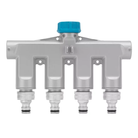 Разветвитель четырёхканальный Palisad 65833, с внутренней резьбой 3/4", алюминий, LUXE купить в Надыме
