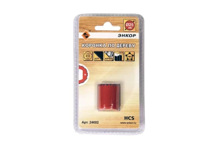 Коронка по дереву 25 мм Энкор 24602 купить в Надыме