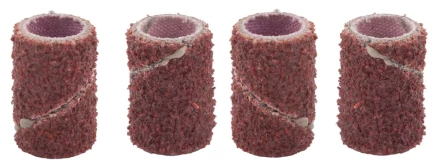 Лента ЗУБР абразивная, P 80, посадка d 6,3, L 12,7мм, 4шт 35917 купить в Надыме