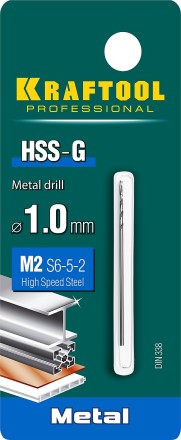 Сверла по металлу HSS-G Оберон 29651-1 купить в Надыме