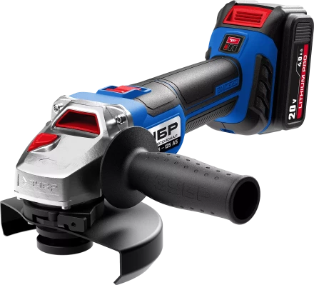 Машина углошлифовальная аккумуляторная BL-motor 2 АКБ AB-125-42 серия ПРОФЕССИОНАЛ купить в Надыме