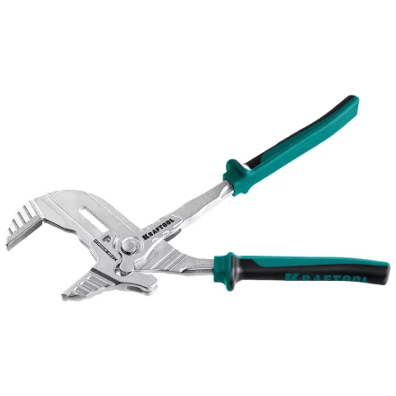 Клещи переставные-гаечный ключ с двухкомпонентными рукоятками и пластиковыми накладками 22069 купить в Надыме