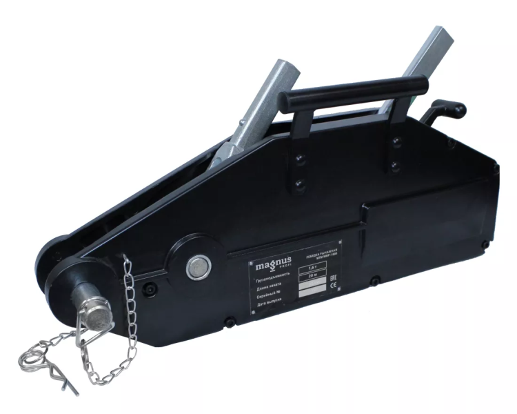 Лебедка рычажная МТМ Magnus-Profi WRP-800, 0.8 т, канат 20 м купить в Надыме