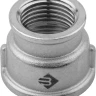 Муфта ЗУБР "ЭКСПЕРТ" переходная, никелированная латунь, 1/2"-3/4" 51292-1/2-3/4 купить в Надыме