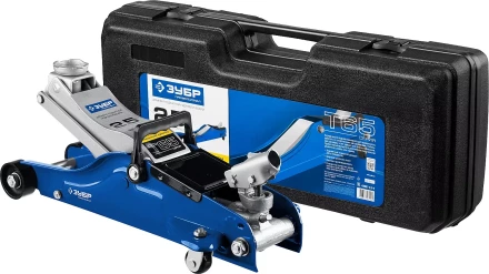 Домкрат гидравлический подкатной T65, 2,5т, 90-360мм, в кейсе, ЗУБР Профессионал 43057-2.5-K 43057-2.5-K купить в Надыме