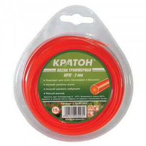 Леска триммерная Кратон Звезда-2мм) 3 19 03 004 купить в Надыме
