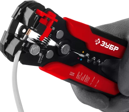 ЗУБР ТМ-1, 0.2 - 6 мм2, автоматический стриппер с винтом микронастройки (22645) купить в Надыме