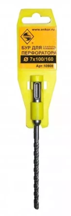 Бур SDS+  ф 7х100/160 усиленный  10/50/200 10908 купить в Надыме