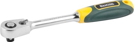 Трещотка для торцовых головок KRAFTOOL &quot;PRO&quot;, Сr-V сталь, 60 зубцов, 3/8&quot; 27794-3/8_z02 купить в Надыме
