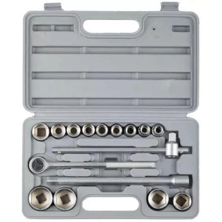 Набор STAYER Автомобильный инструмент "STANDARD" хромированное покрытие, 16 предметов 27583-H16 купить в Надыме