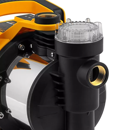 Садовый поверхностный насос Denzel 97305 GP1100SS, 1100 Вт, 4000 л/ч, подъем 45 м, пластик купить в Надыме