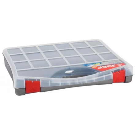 Органайзер ЗУБР "ЭКСПЕРТ" пластмассовый, 15" 38187-15 купить в Надыме