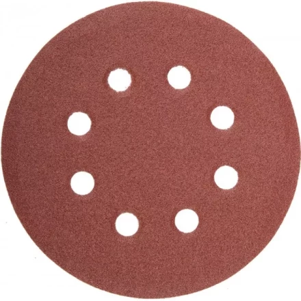 Круг шлифовальный универсальный STAYER "MASTER" из абразивной бумаги на велкро основе, 8 отверстий, Р80, 115мм, 5шт 35450-115-080 купить в Надыме