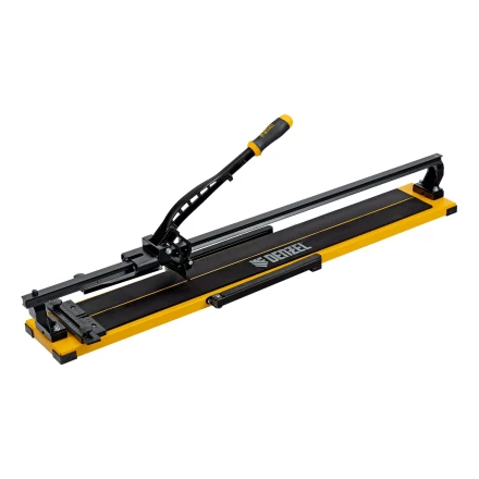 Плиткорез рельсовый Denzel 1000х16мм, каретка на подш., стальная станина, усил. рукоятка-пенал 877018 купить в Надыме