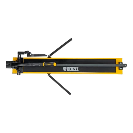 Плиткорез рельсовый Denzel 1000х16мм, каретка на подш., стальная станина, усил. рукоятка-пенал 877018 купить в Надыме