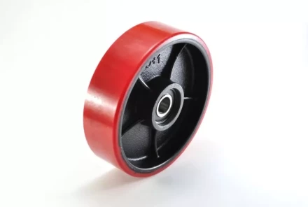 Колесо полиуретан 150х50 мм с подшипником для тележек гидравлических BFWL/BFL10/BFL15 131469 купить в Надыме