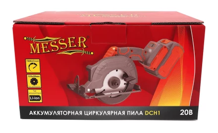 Аккумуляторная циркулярная пила MESSER DCH1 125мм 2Ач купить в Надыме