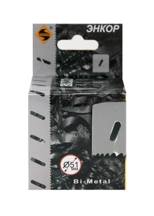 Коронка Bi-Metal Ф51 мм М3 Энкор 24151 купить в Надыме
