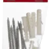Дюбель ЗУБР "МАСТЕР" распорный полипропиленовый, тип "ЕВРО", в комплекте с шурупом-полукольцом, 8 х 40 / 5 х 75 мм, 6 шт 30686-08-40 купить в Надыме