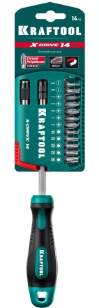 Набор: профессиональная отвертка X-Drive в наборе с битами 25814 купить в Надыме