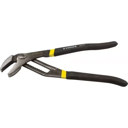 Клещи переставные "HERCULES", хромированное покрытие, быстрый захват, двухкомпонентные ручки, 270мм, STAYER 22370_z01 купить в Надыме
