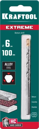 Сверла по бетону EXTREME Оберон 29166-100-06 купить в Надыме