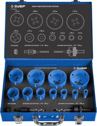 Наборы биметаллических коронок серия ЭКСПЕРТ купить в Надыме