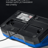 ЗУБР Turbo CHARGE, 20 В, 2 порта, 2 х 9 А, зарядное устройство для LMS АКБ, ПРОФЕССИОНАЛ (TC-20-2) купить в Надыме