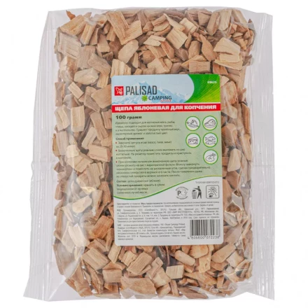 Щепа яблоневая для копчения 100 гр Camping Palisad 69625 купить в Надыме