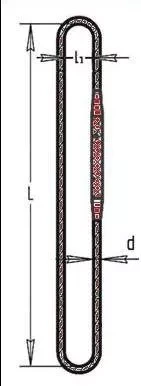 Строп канатный петлевой СКП 12.5 т L=2 м опрессовка купить в Надыме
