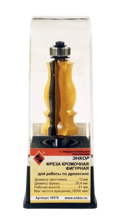 Фреза кромочная фигурная ф254х41мм хв 12мм 10578 купить в Надыме