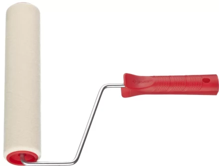 Валик ЗУБР "МАСТЕР" "ВЕЛЮР", 100% шерсть, ворс 4мм, ручка 6мм, d=40/240мм 03535-24 купить в Надыме