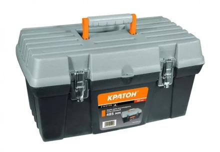 Ящик д/инструмента 2 мет фиксатора Кратон 485 мм 2 14 01 010 купить в Надыме