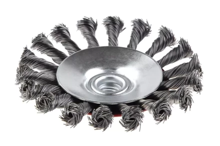 Кордщетка HAMMER тарелка 115мм для УШМ витая сталь (207-112) купить в Надыме