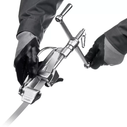 ЗУБР ИНВ-20, инструмент для натяжения стальной монтажной ленты, Профессионал (22627) купить в Надыме