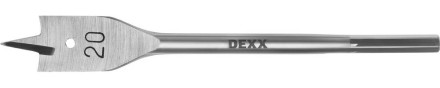 Сверло по дереву перовое, шестигранный хвостовик, DEXX 2945-20, d=20мм 2945-20 купить в Надыме
