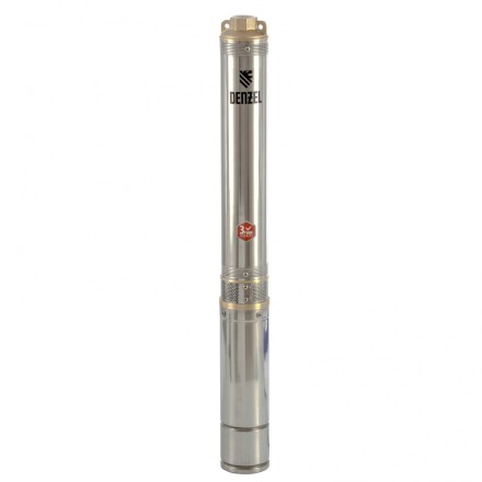 Скважинный насос Denzel DWC-3-60, центробежный, диаметр 3&quot;, 800 Вт, 3300 л/ч, напор 60 м 97255 купить в Надыме