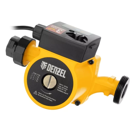 Циркуляционный насос CP25-4, напор 4 м, 50 л/мин, 1 м кабель, монт. длина 180 мм Denzel 99410 купить в Надыме