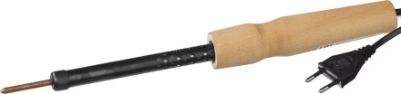 Электропаяльник с деревянной рукояткой, 25Вт 55407-25 купить в Надыме