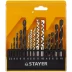 Набор STAYER "STANDARD": Сверла комбинированные, дерево (4-5-6-8-10мм), металл (2-3-4-6-8мм), бетон (4-5-6-8-10мм), 16 предметов 29720-H16 купить в Надыме