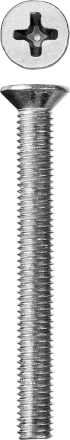 Винт ЗУБР "МАСТЕР" DIN 965, класс прочности 4.8, оцинкованный, M5x45мм, 5кг 303110-05-045 купить в Надыме