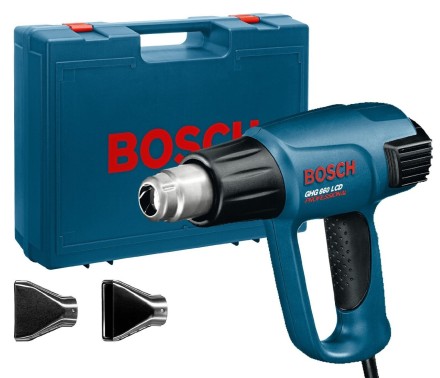 Фен строительный BOSCH GHG 660 LCD 2 насадки купить в Надыме